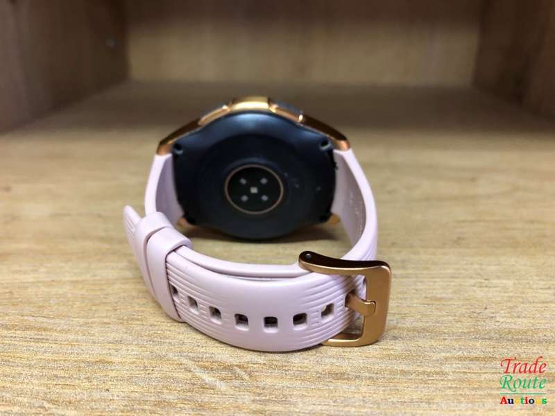 Samsung Galaxy Watch (42mm) Smartwatch (Bluetooth) Android/iOS Compatible -SM-R810 (Rose Gold)
