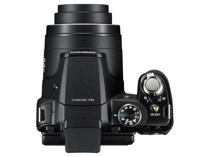 Nikon Coolpix P90 12.1MP Digital Camera with 24x Wide Angle Optical Vibration Reduction (VR) Zoom