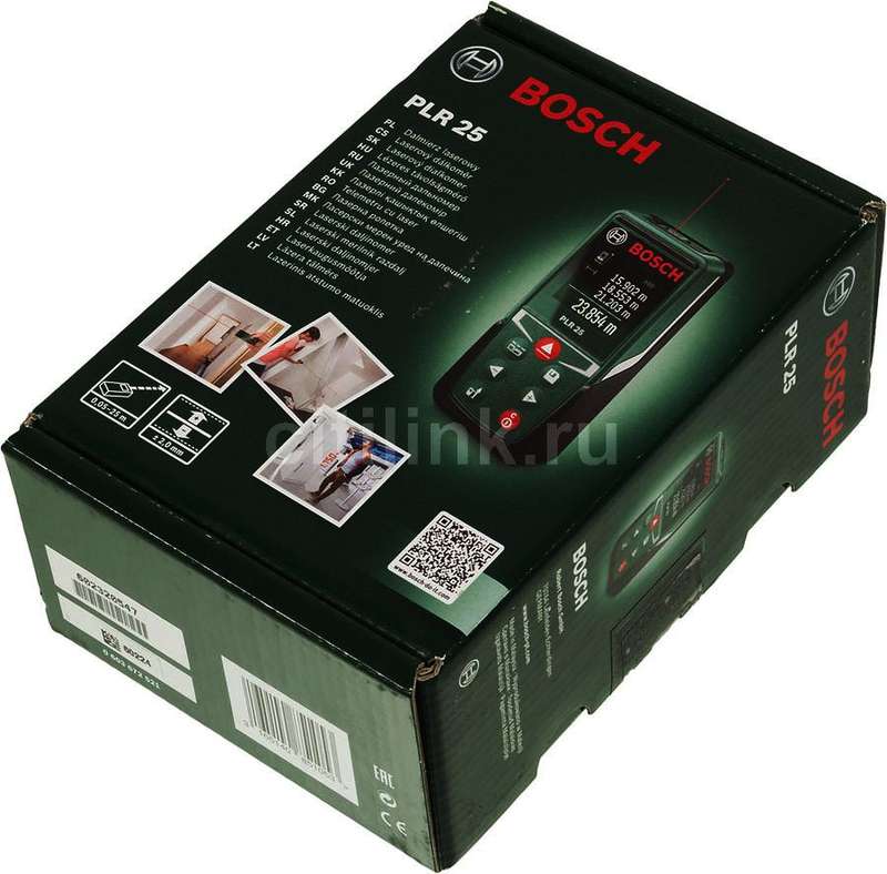 Bosch PLR 25 Digital Laser Measure (Measuring up to 25m) ** R 1599 value **