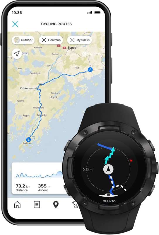 Suunto 5 All Black GPS sports watch - OW186 [ BOXED UNIT ] GOOD CONDITION