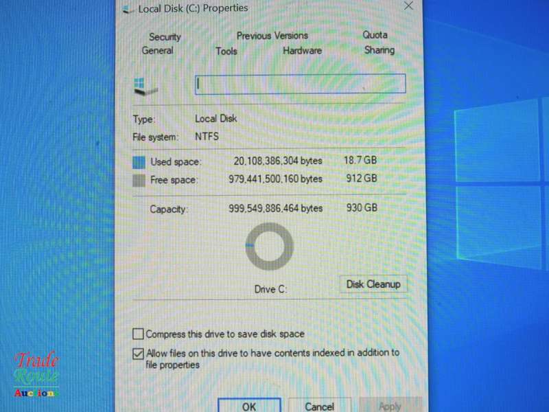 Dell Vostro 3670 Tower Desktop PC Computer - Core i5 8400 2.8Ghz 8th Gen - 4GB RAM - 1TB HDD