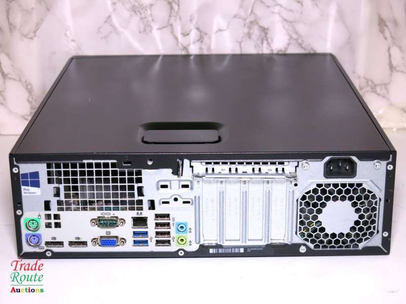 HP EliteDesk 705 G2 SFF Desktop Computer | AMD PRO A8 8650B R7 3.2GHZ | 16GB RAM | 500 HDD