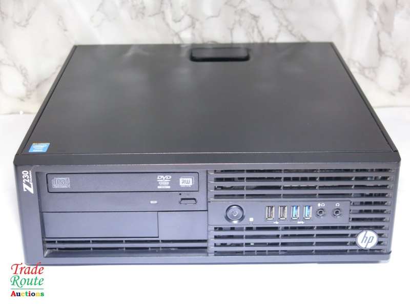 HP Z230 SFF Workstation Desktop Computer | INTEL XEON E-3 1225 V3 3.2GHz | 4GB RAM | 500GB HDD