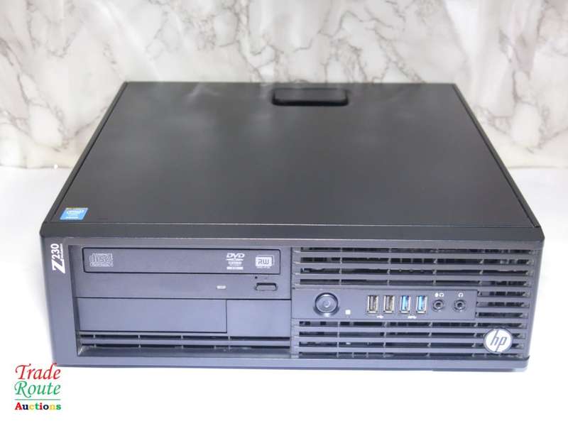 HP Z230 SFF Workstation Desktop Computer | INTEL XEON E-3 1225 V3 3.2GHz | 4GB RAM | 500GB HDD