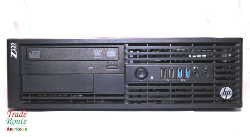 HP Z230 SFF Workstation Desktop Computer | INTEL XEON E-3 1225 V3 3.2GHz | 4GB RAM | 500GB HDD