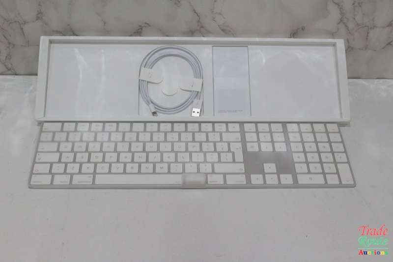 Apple A1843 Wireless Rechargeable Bluetooth Magic Keyboard With Numeric Keypad