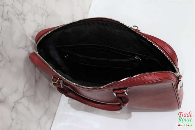 Montblanc Leather Bag Red - Montblanc Sartorial Slim Document Case
