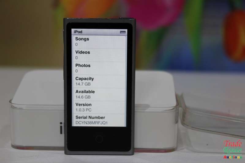 APPLE 16GB IPOD NANO - SPACE GREY (7TH GENERATION) | A1446
