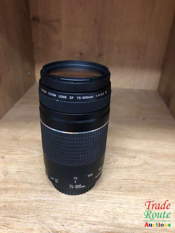 Canon EF 75-300mm 4-5.6 Mark iii Telephoto Zoom Lens for 600D, 650D, 700D, 750D 1200D 1300D Etc