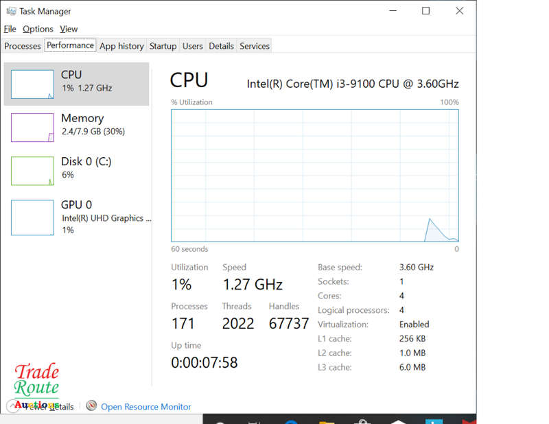 Lenovo V530s SFF Small form factor Desktop PC | CORE i3 9100 9th Gen 3.6GHz | 8GB RAM | 1TB HDD