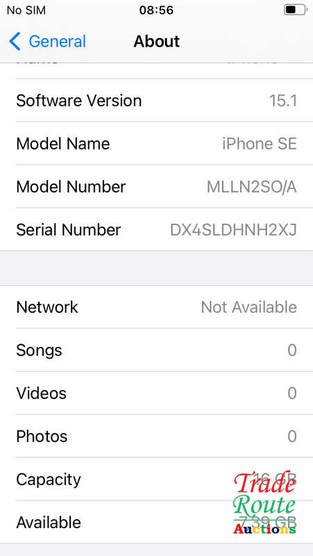 APPLE IPHONE SE | MLLN2SO/A | A1723 | SMART PHONE