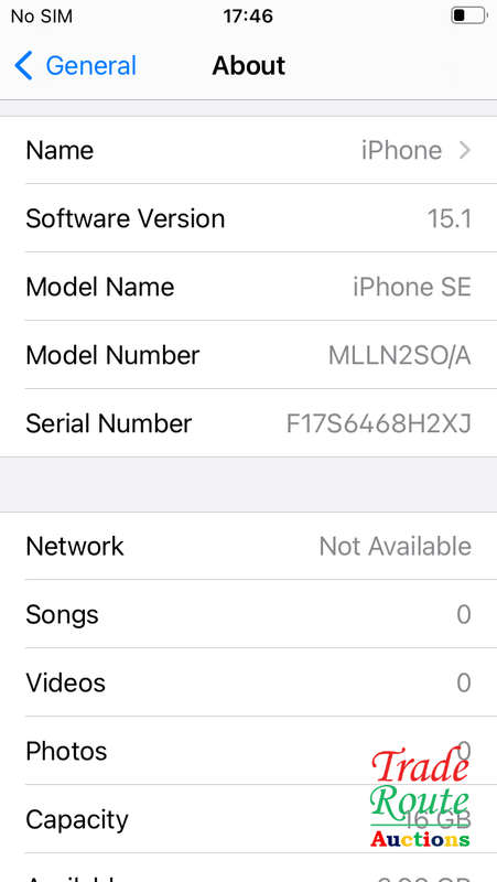 APPLE IPHONE SE | MLLN2SO/A | A1723 | SMART PHONE