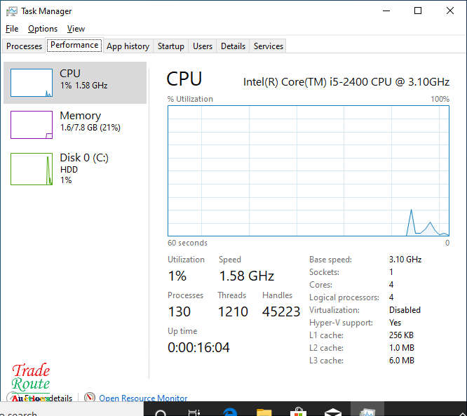 Lenovo ThinkCentre M91p SFF Desktop | Core i5 2400 CPU @ 3.10GHz | 8GB RAM | 160GB HDD