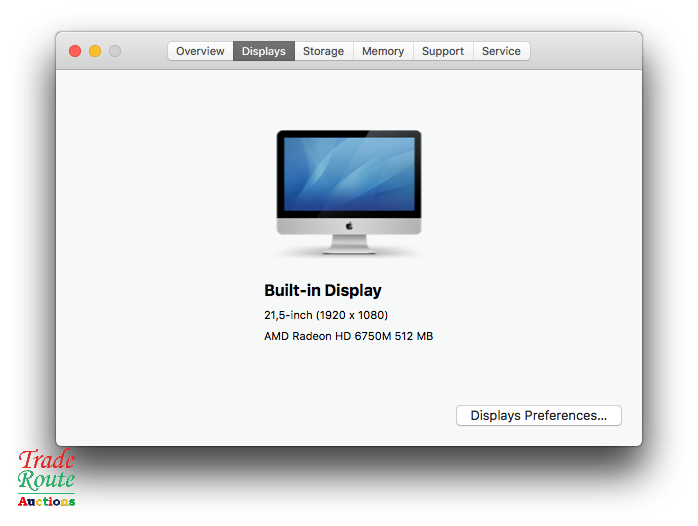 Apple iMAC | 21.5 INCH * ALL IN ONE DESKTOP COMPUTER * AMD Radeon HD ** BARGAINS **