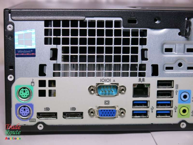 HP EliteDesk 705 G3 SFF Desktop Computer | AMD PRO A12 8870 R7 3.7GHZ  | 16GB RAM | 500GB SSD