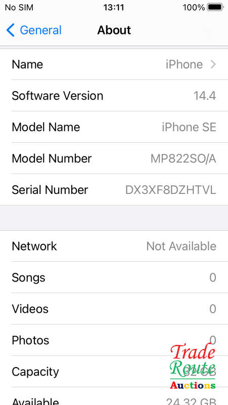 APPLE IPHONE SE |  A1723 | FINGERPRINT ID | SMART PHONE