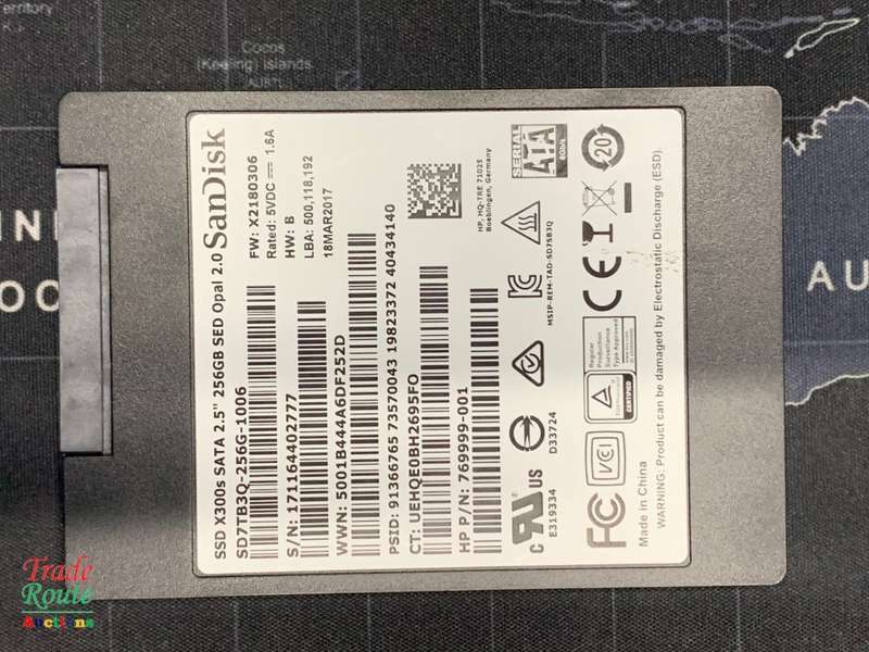 Sandisk X300s 256GB SSD - Solid State Drive 2.5`
