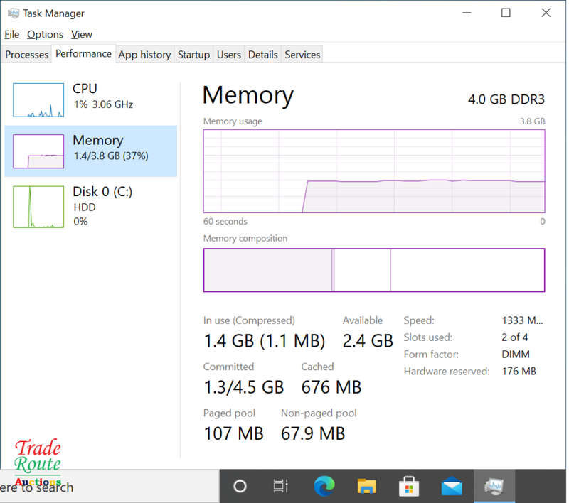 Lenovo ThinkCentre M91p SFF Desktop | Core i5 2400 CPU @ 3.10GHz | 4GB RAM | 500GB HDD