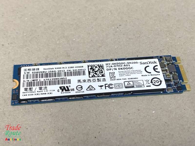 SanDisk X400 M.2 2280 256GB Solid State Drive