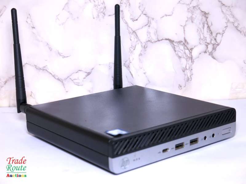HP MP9 G4 Retail System Desktop Mini Computer | Core i3 8100T 8th Gen 3.1Ghz | 4GB RAM | 128GB SSD