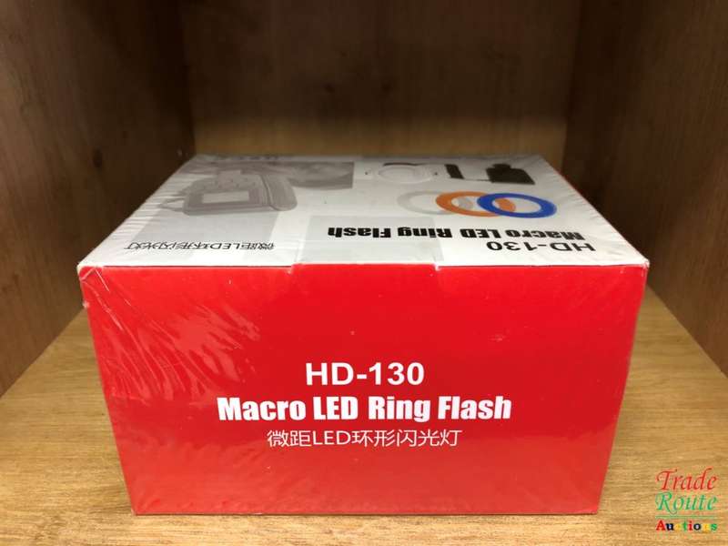 HD-130 Macro LED Ring Flash Light - NEW SEALED IN BOX