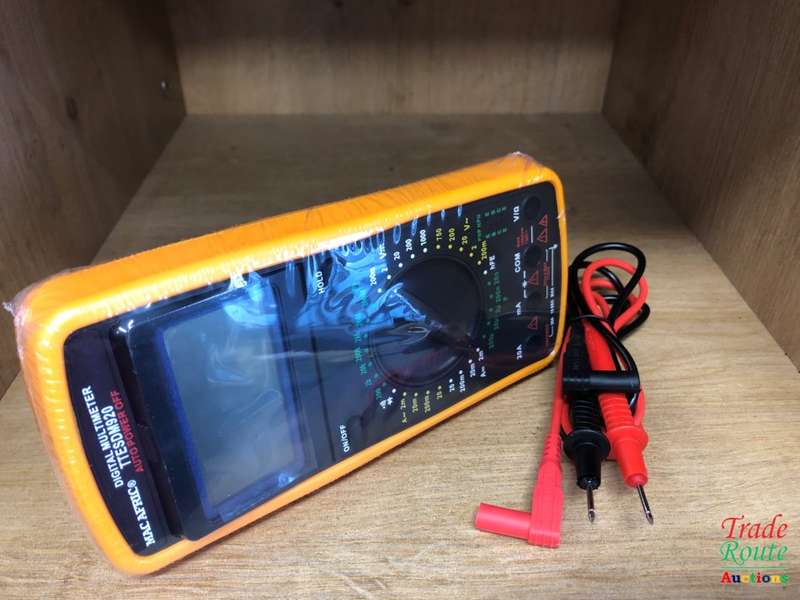 MAC AFRIC TTESDM920 Digital Multimeter - NEW OPEN BOX ITEM