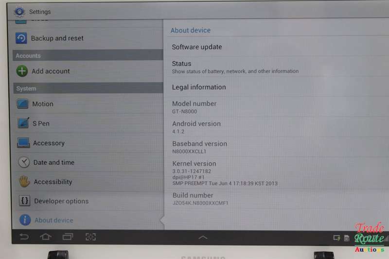 Samsung Galaxy Note GT-N8000 16GB TouchScreen Tablet with Stylus - Plz read