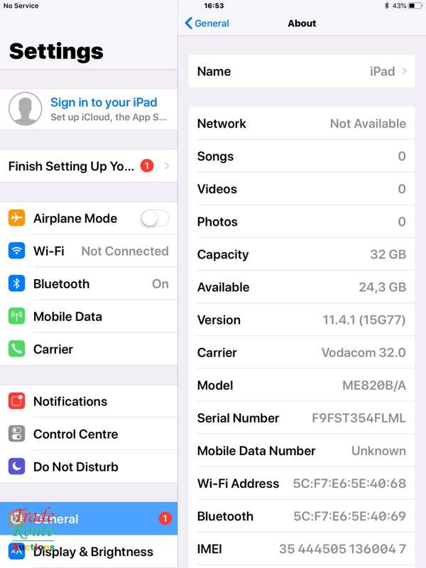 APPLE IPAD MINI 2 | 32GB | ME820B/A  with Retina display Wi-Fi + Cellular