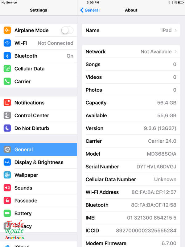 IPAD 3 | 64GB | A1430 | MD368SO/A