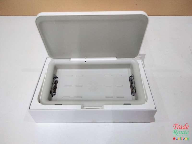 UV Sterilizer with Wireless Charging -  White - designed for Samsung