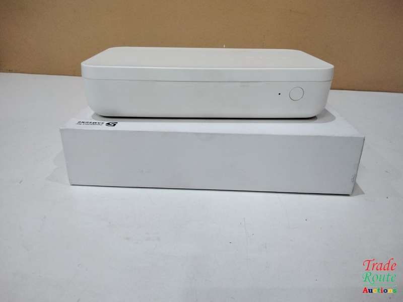 UV Sterilizer with Wireless Charging -  White - designed for Samsung