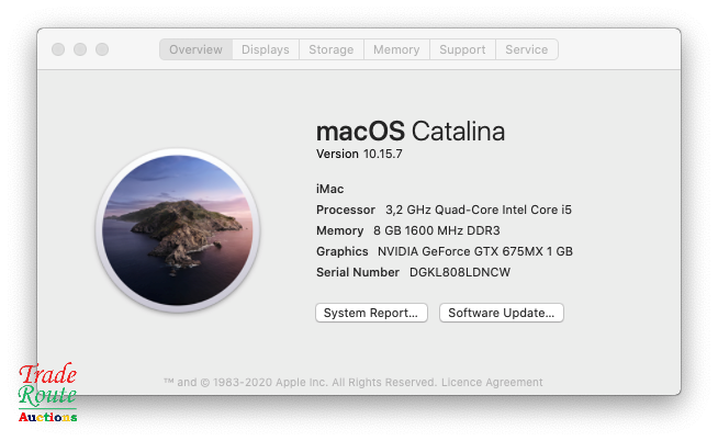 Apple iMAC | 27 INCH | Core i5 3.2GHz | 8GB RAM | 1TB HDD * ULTRASLIM  * Nvidia GeForce Graphics