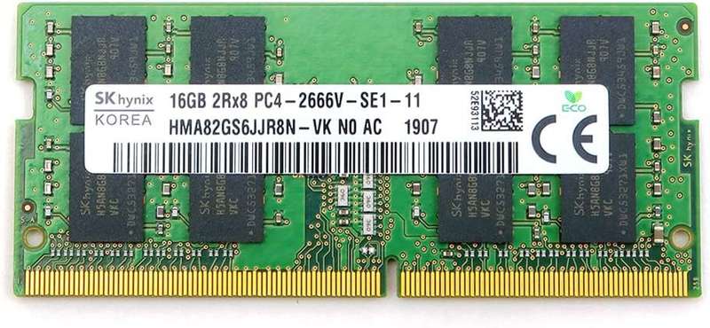 SK HYNIX 16GB DDR4 RAM 2666MHZ LAPTOP RAM Memory Module