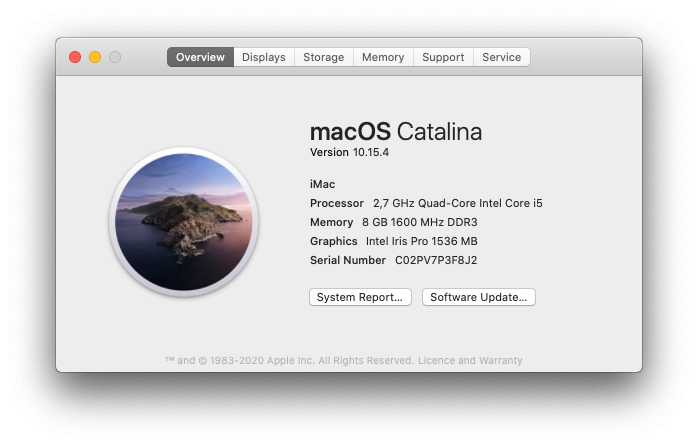 iMAC Apple Stylish | 21.5 INCH |  * ULTRASLIM * Intel Iris Pro Graphics
