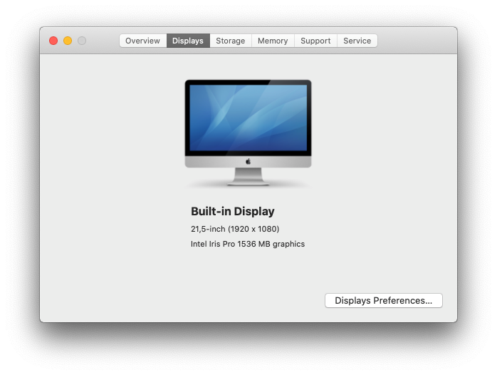 iMAC Apple Stylish | 21.5 INCH |  * ULTRASLIM * Intel Iris Pro Graphics