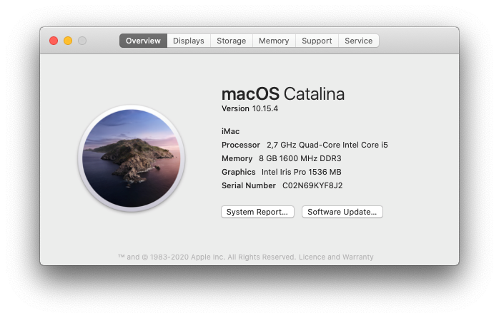 iMAC Stylish | 21.5 INCH | Core i5 2.7GHz | 8GB RAM | 1TB HDD  * ULTRASLIM * Intel Iris Pro Graphics