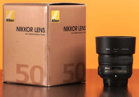 Nikon 50mm f/1.8G AF-S Nikkor Lens for Nikon Digital SLR Cameras