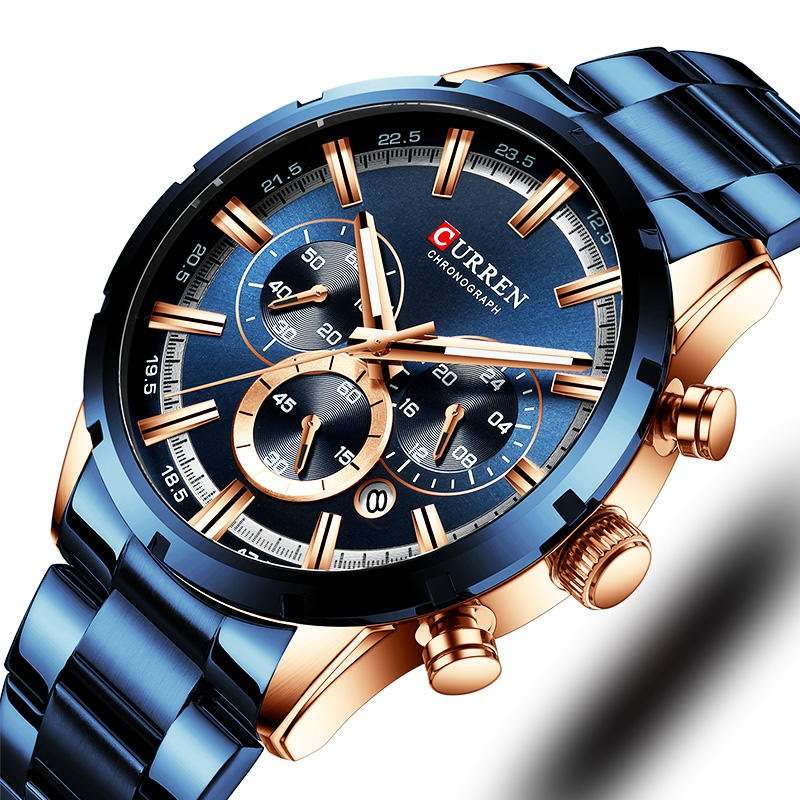 Curren 8355 Sport Quartz Movement Mens Wrist Watch