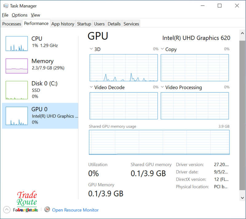 Dell Latitude 5490 Full HD 14" LAPTOP | Intel Core i5 8350U 8th Gen 1.9GHz | 8GB RAM | 256GB SSD