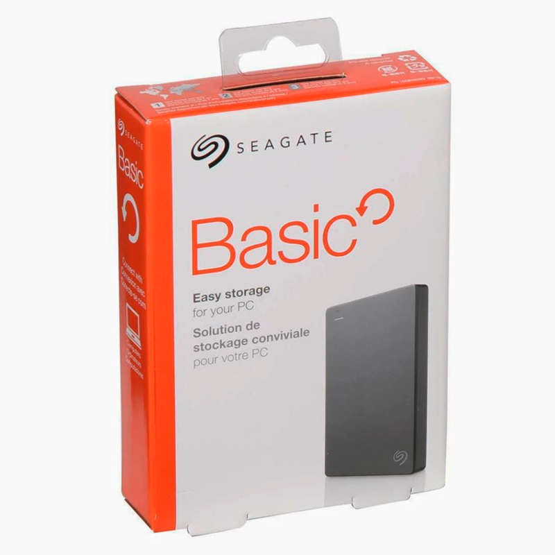 Seagate 5TB 2.5-inch Basic Portable Hard Drive | Brand New | External Drive 5000GB HDD