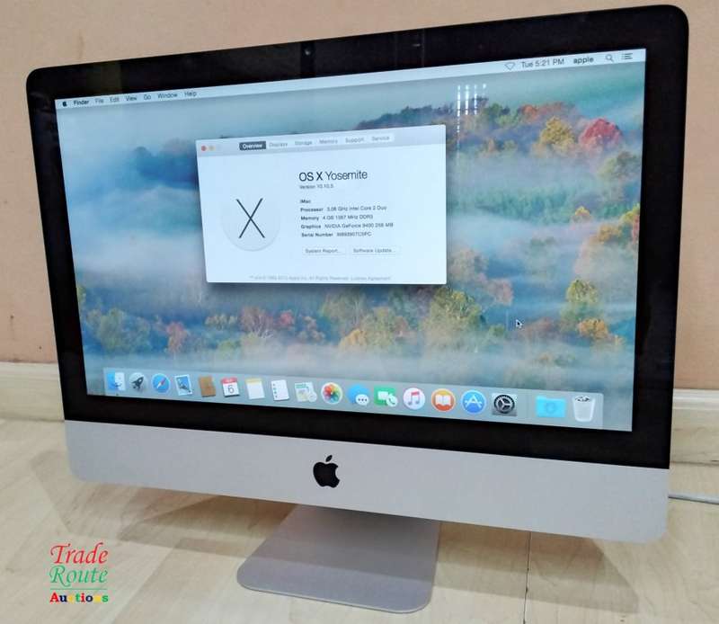 iMAC | 21.5 INCH | Core 2 Duo 3.06Ghz | 4GB RAM | 500GB HDD - Nvidia Geforce Graphics