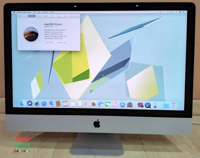 Apple iMAC Retina 5K 5120 X 2880 Display 2015 | 27 INCH | RADEON R9 2GB [CRACKED OUTER GLASS]