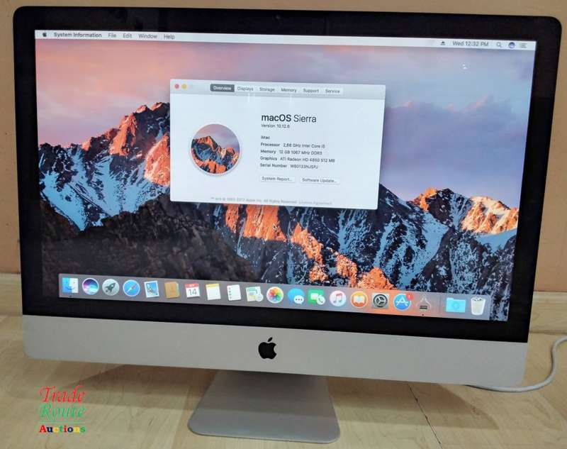 Apple iMAC | 27 INCH Core i5 2.66GHz 12GB RAM 1TB All In One Desktop ATI Radeon Graphics