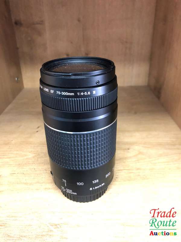 Canon EF 75-300mm 4-5.6 Mark iii Telephoto Zoom Lens for 600D, 650D, 700D, 750D 1200D 1300D Etc