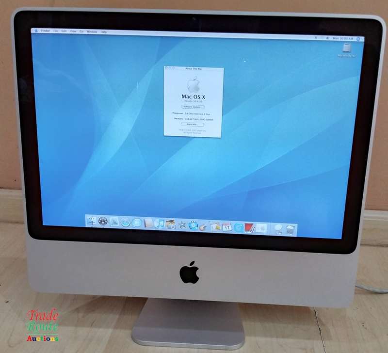 iMac 20-Inch `Core 2 Duo` 2.4Ghz - All in One COMPUTER Desktop - 1GB RAM - 320GB HDD