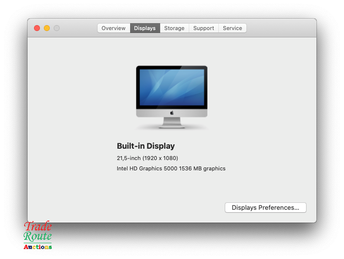 2014 iMAC Stylish | 21.5 INCH | Core i5  * ULTRASLIM * Cracked outer Glass