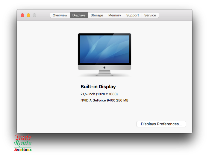 iMAC | 21.5 INCH | Core 2 Duo 3.06Ghz | 12GB RAM | 500GB HDD - Nvidia Geforce Graphics