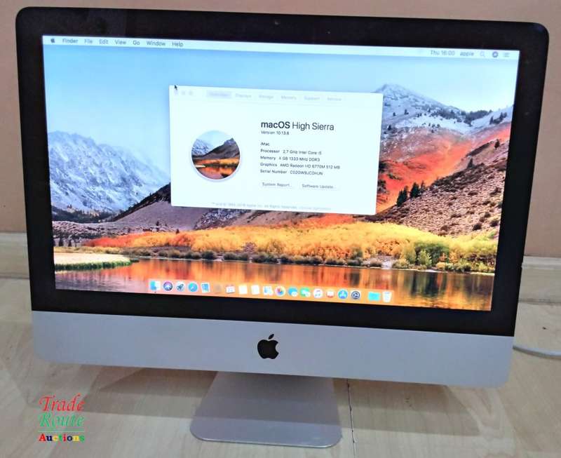iMAC Apple | 21.5 INCH | Core i5 2.7Ghz 4GB RAM 500GB HDD * AMD Radeon HD Graphics