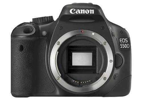 CANON EOS 550D DIGITAL SLR CAMERA (BODY ONLY) - well used - Rubber grip loose