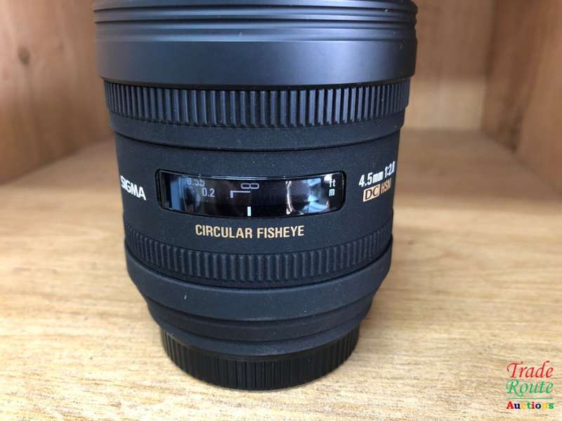 Sigma 4.5mm f/2.8 EX DC HSM Circular Fisheye Lens [SONY A-MOUNT]